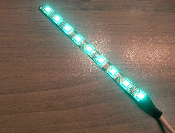 led szalag világítás mini RGB vezérlővel